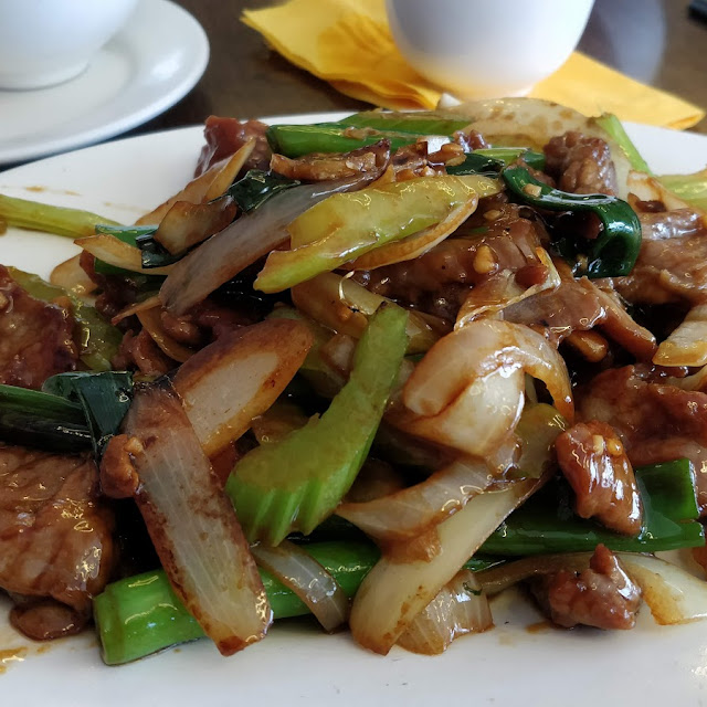 Rice Noodles with Black Bean Beef
