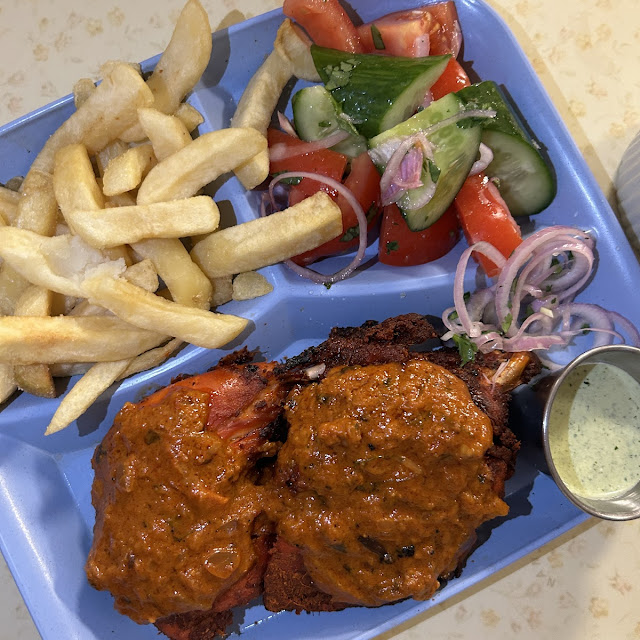 Tandoori Chicken Plate