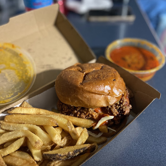 Tandoori Chicken Burger