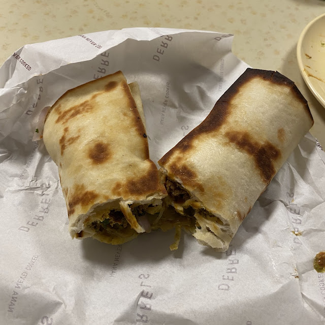 Lamb Kathi Roll