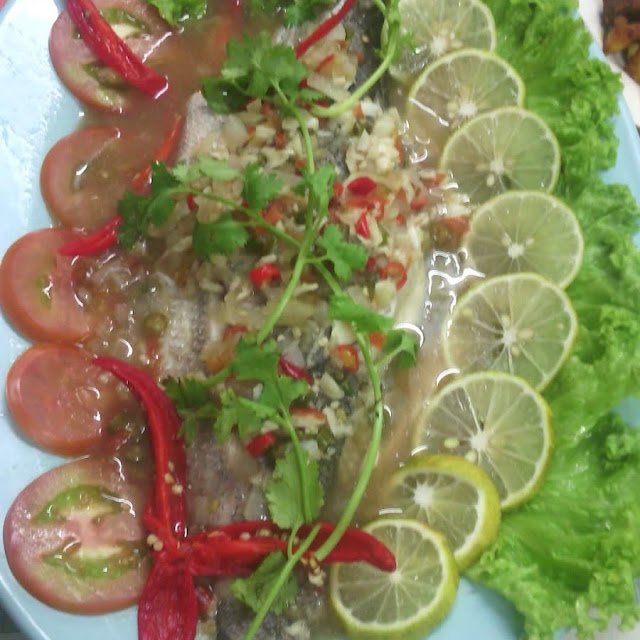 Ikan Siakap Stim
