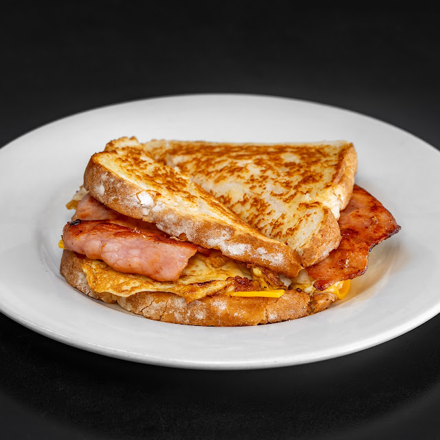 Egg Bacon and Cheese Toastie