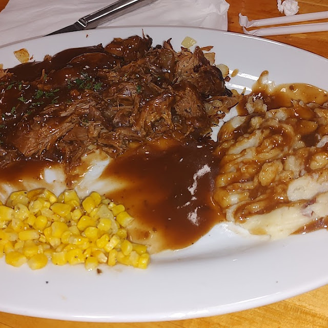 Mashed with Brown Gravy