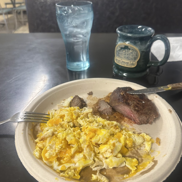 Steak and Eggs and Toast
