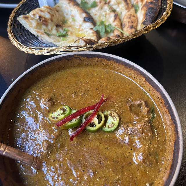 Darbari Goat Curry with Garlic Naan