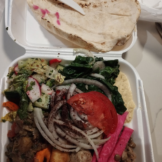 Dish of Shawarma Mix
