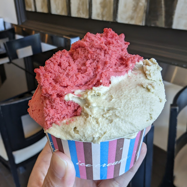 Raspberry and Pistachio