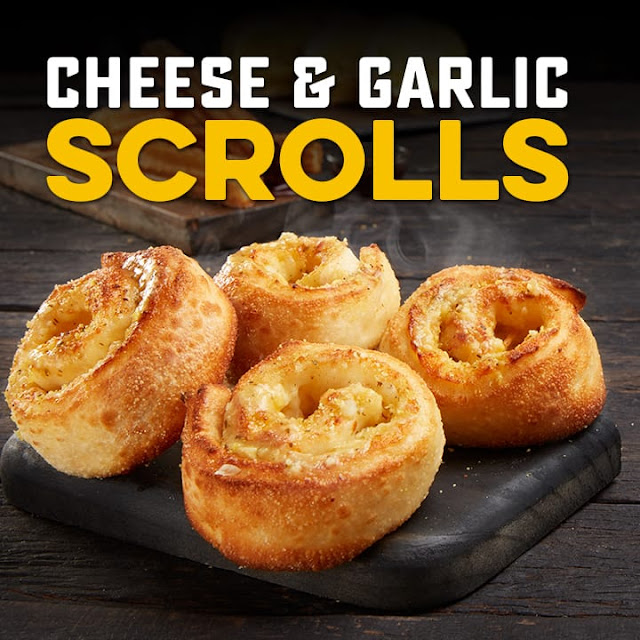 Cheese & Garlic Scrolls