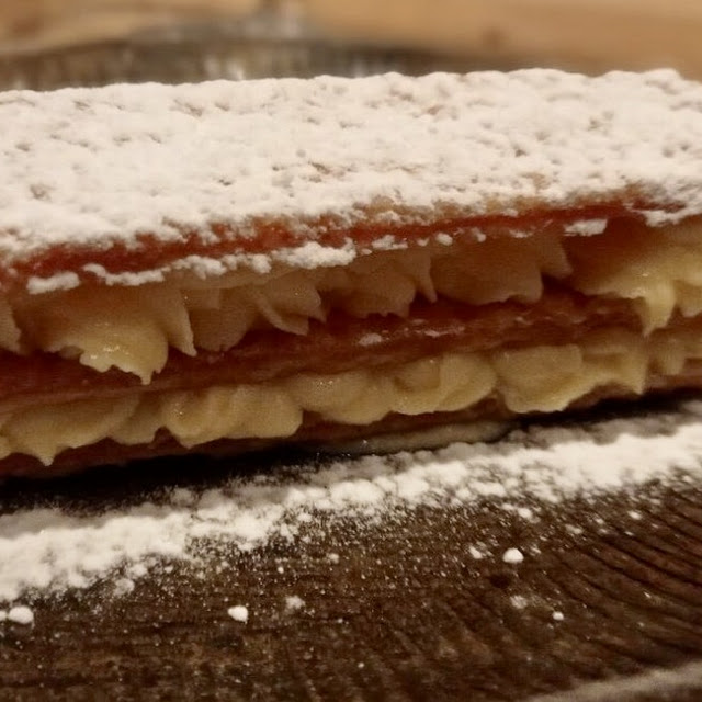 Milhojas de Crema