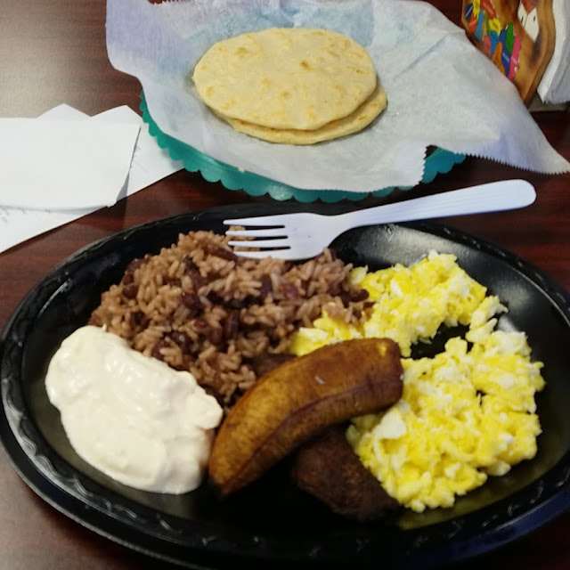 Rice and Beans Plantains