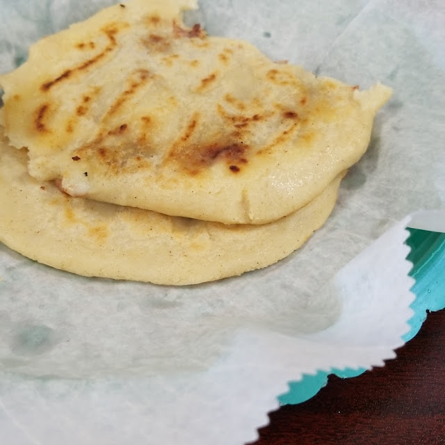 Pupusas and Steak