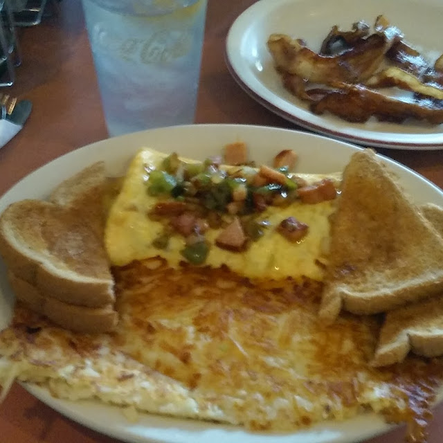 Denver Omelette with Extra Bacon