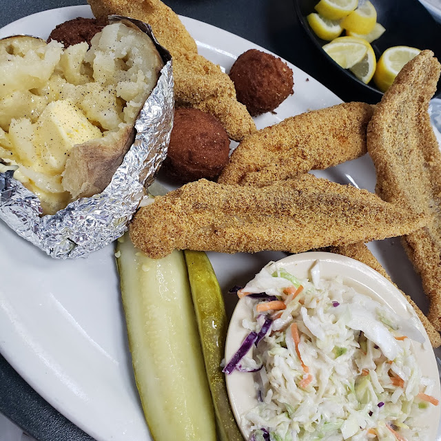 Five Piece Catfish Dinner