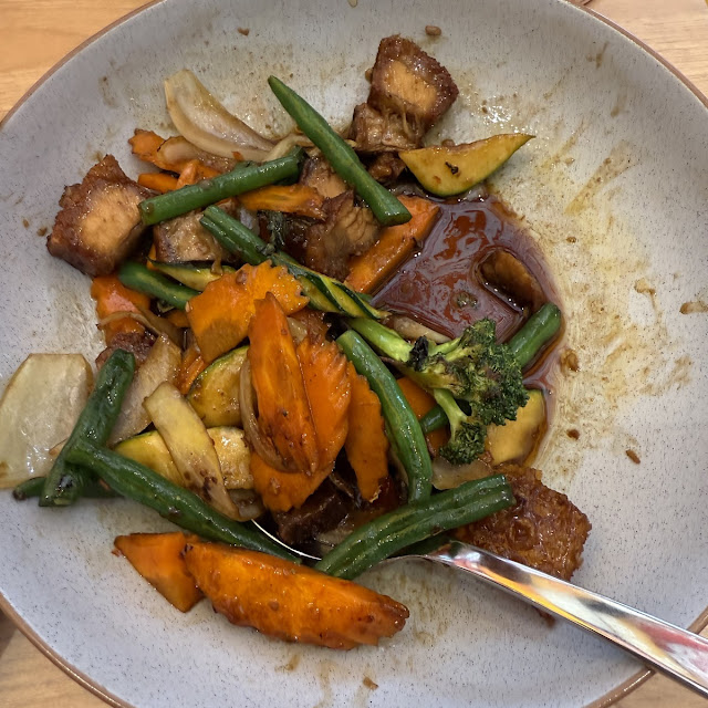 Crispy Pork Belly Stir Fry