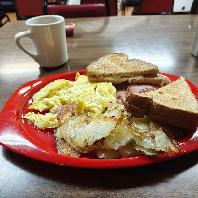 Ham Eggs and Hash Browns