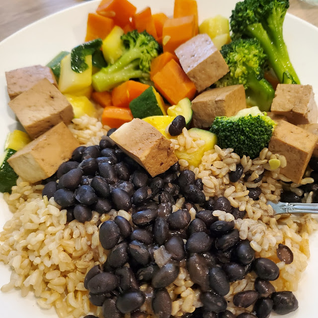 Tofu Steamed Vegetables