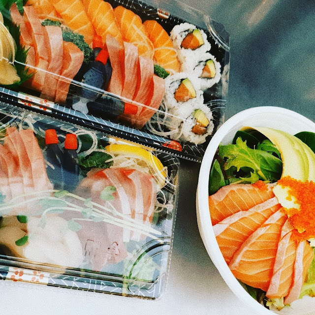Dragon Sushi and Roll
