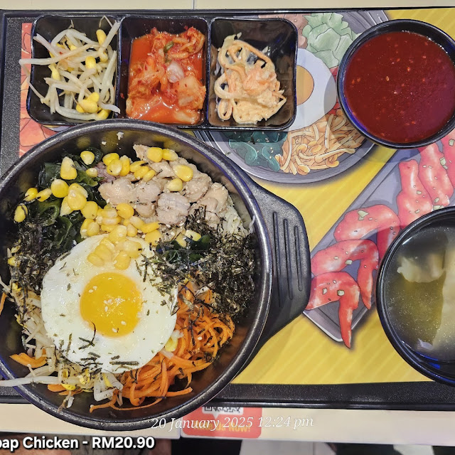 Set Bibimbap Chicken