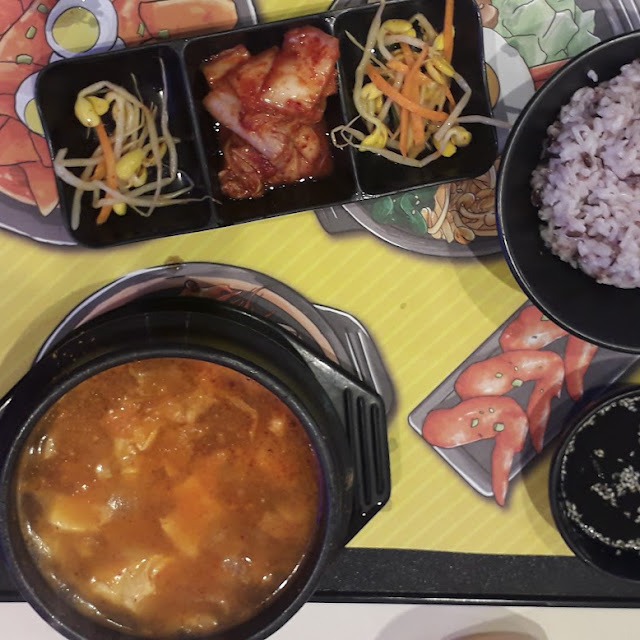Soondubu Jigae Chicken Set