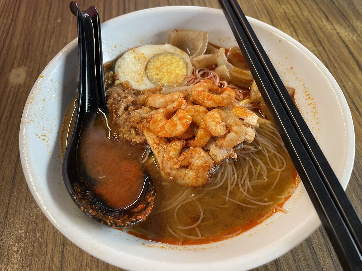 Duck Hokkien Prawn Mee