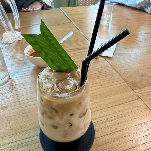 Pandan Ice Latte