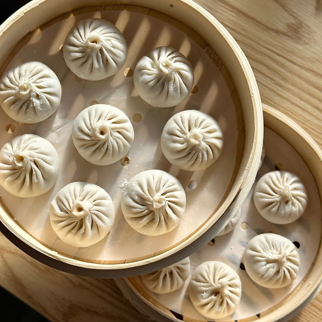Steamed Xiao Long Bao Vegetable 8 Pieces No Soup