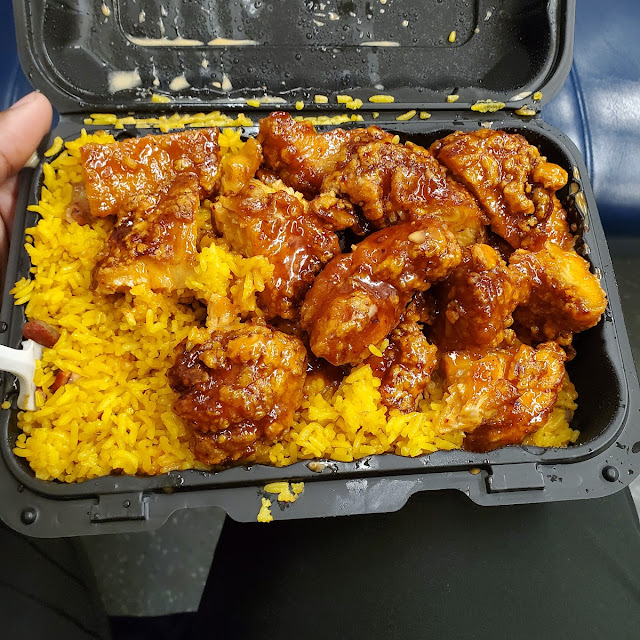 Korea Chicken with Pork Fried Rice