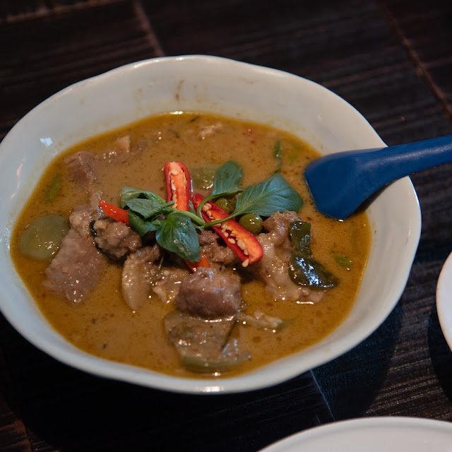 牛肉のグリーンカレー