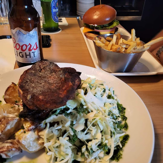 Blackened Chicken with Warm Potato Salad