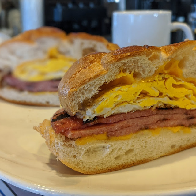 Taylor Ham Egg & Cheese Sandwich