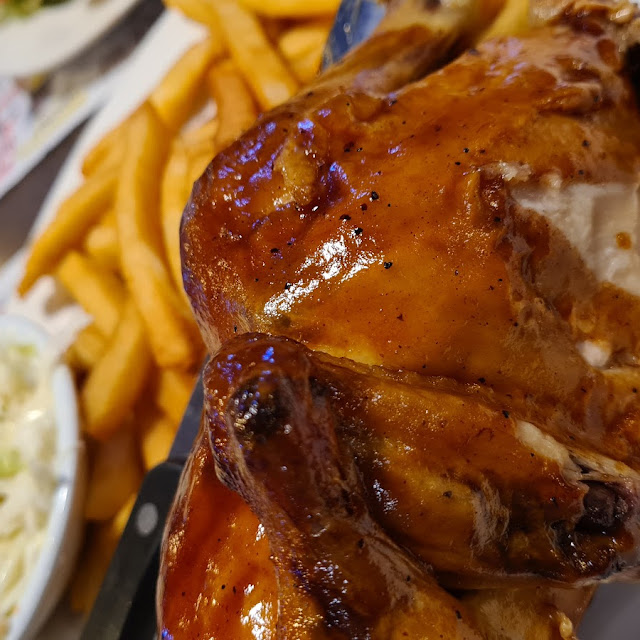 Jack Daniel’S BBQ Half Chicken with Jack Daniel’S BBQ Sauce