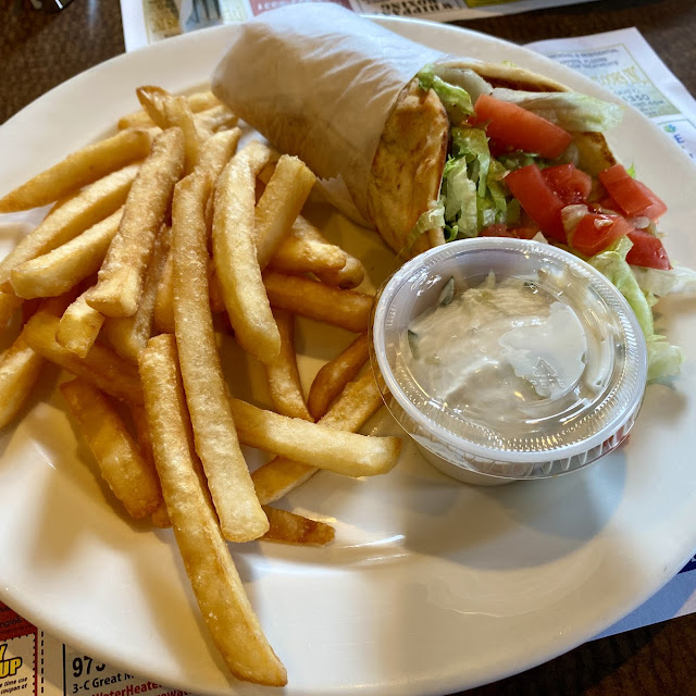 Beef Gyro Sandwich