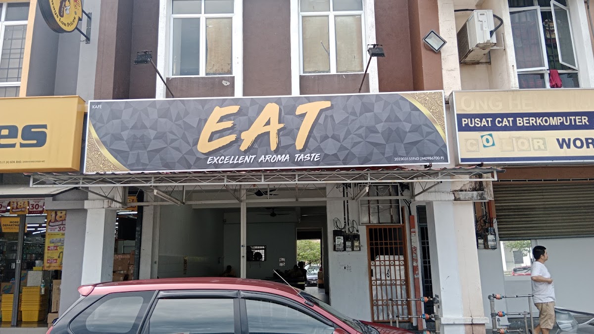 EAT EXCELLENT AROMA TASTE