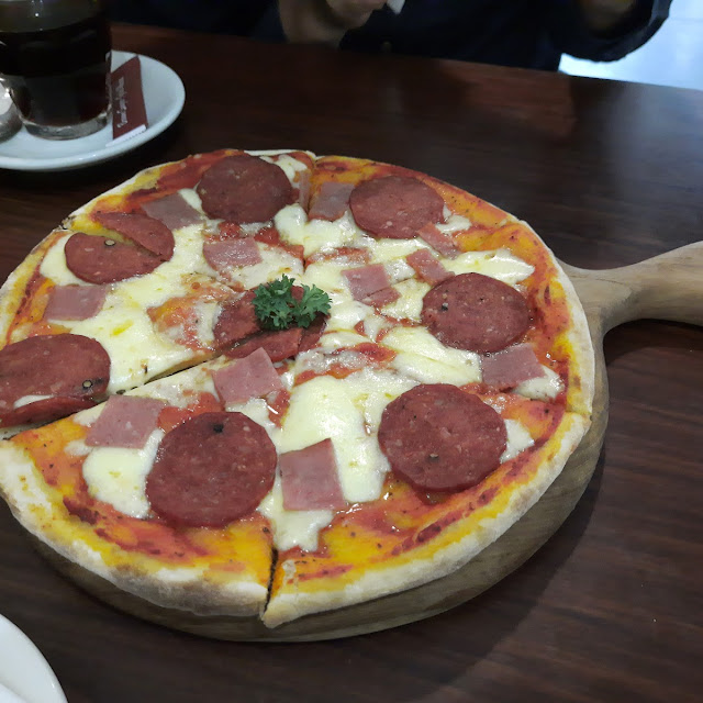 Pizza Meat Locers and Cheese