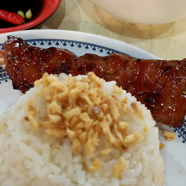 Pork BBQ Pares and Fried Rice