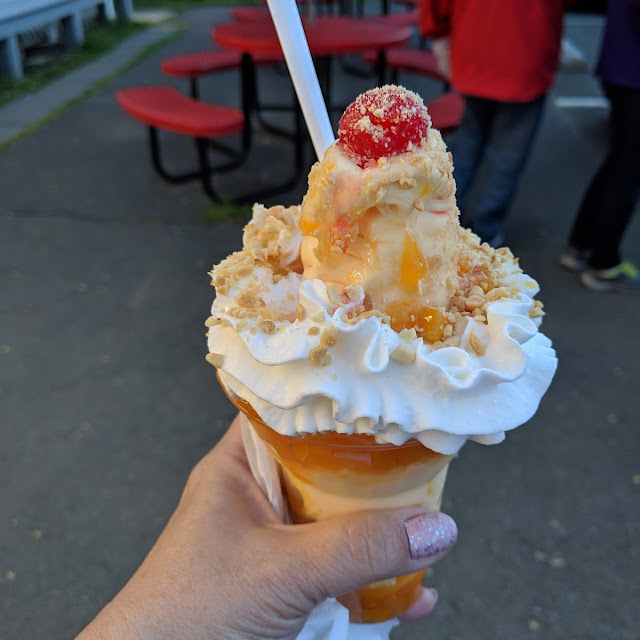 Peach Sundae