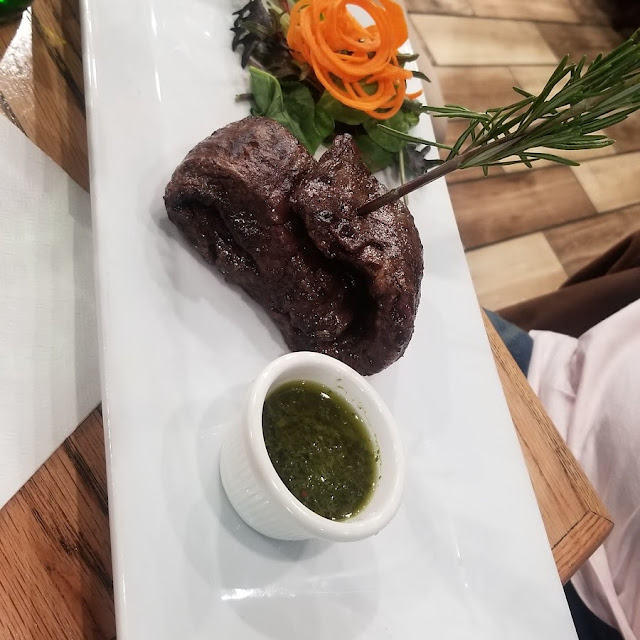 Churrasco Con Tostones