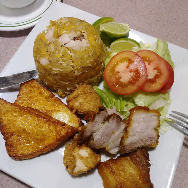 Mofongo with Fried Pork
