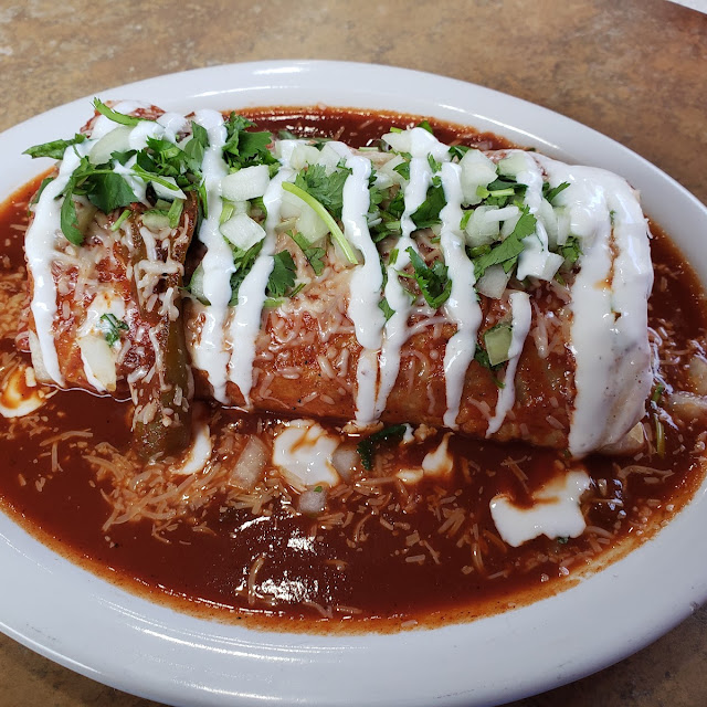 Burrito Mojado 6 Wet Burrito