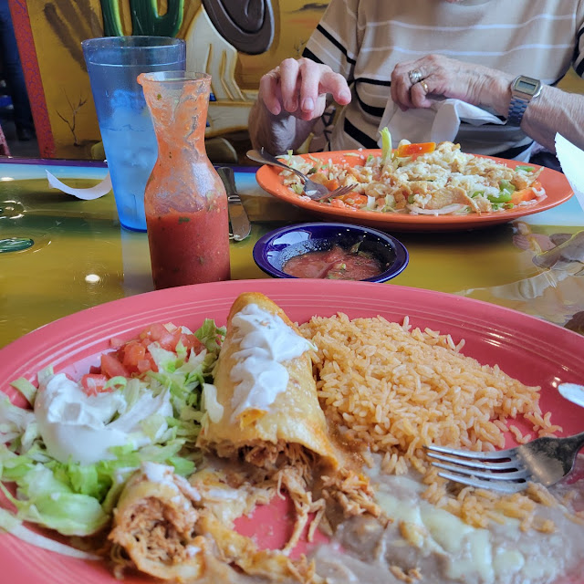 Chimichanga Lunch