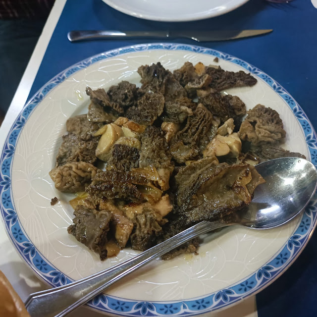 Colmenillas En Reducción de Pedro Ximénez Con Foie