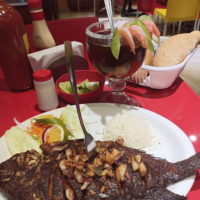Mojarra Al Mojo de Ajo