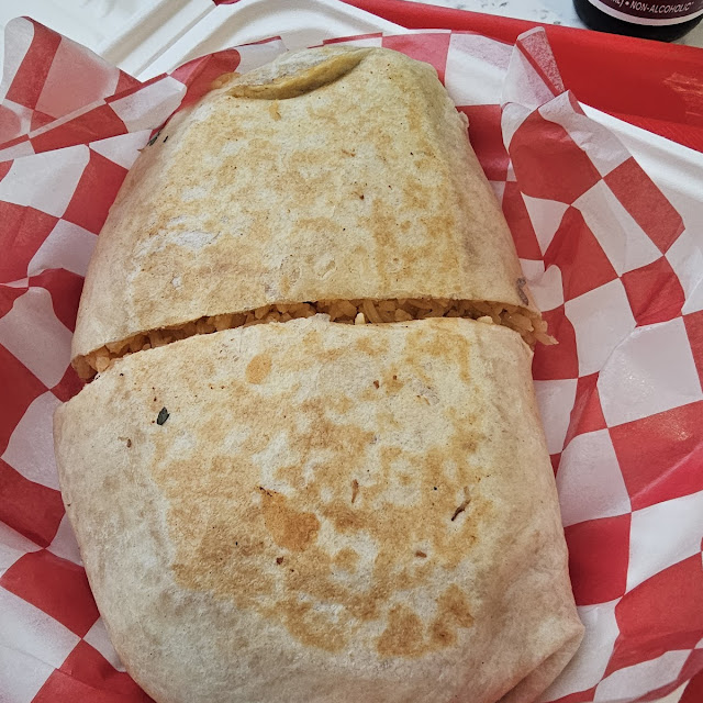 Beef and Chicken Burrito