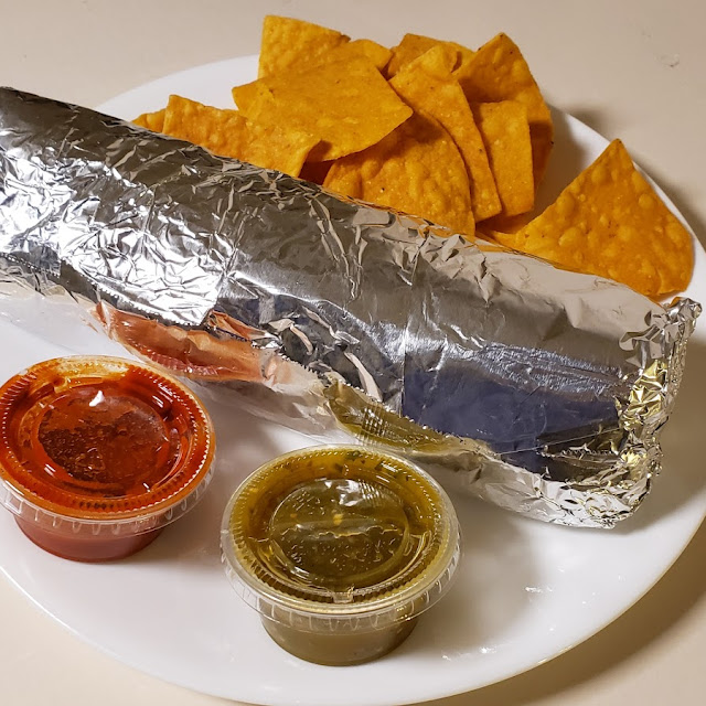 Burrito with Lengua
