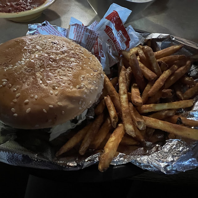 Cheeseburger and Fries