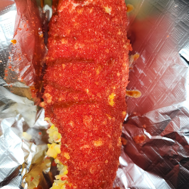 Elote Entero Con Hot Cheetos