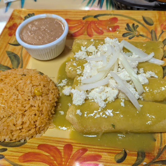 Enchiladas Verdes