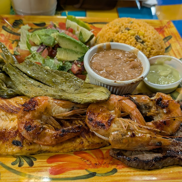 Costa Azúl Steak Salmon Shrimp