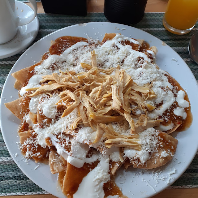 Chilaquiles En Salsa Morita