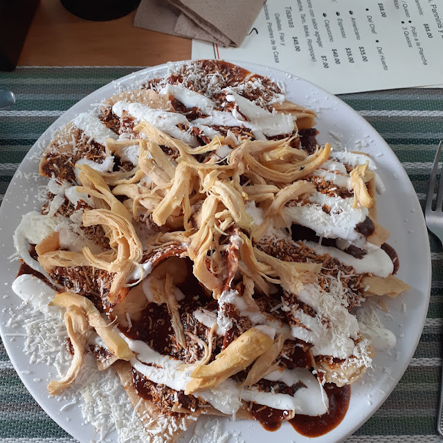 Chilaquiles Con Mole